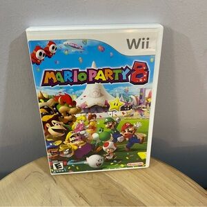 Mario Party 8 (Nintendo Wii) Complete Manual Case Disc CIB Untested READ*